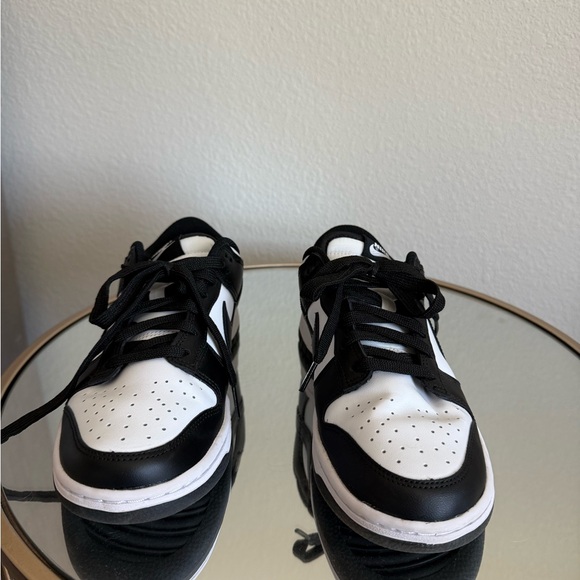Women’s Nike Black and White Panda Dunk Sneakers - Picture 2 of 5